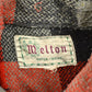 Vintage 1950s Melton Outer-Wear Buffalo Plaid Wool Hunting Jacket Men's Medium from propervintagecanada