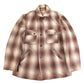 Vintage 1950s Merrill Woolens Shadow Plaid Wool Shacket Men's XL from propervintagecanada