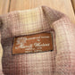 Vintage 1950s Merrill Woolens Shadow Plaid Wool Shacket Men's XL from propervintagecanada