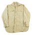 Vintage 1950s Military Khaki Button Up Shirt Men&