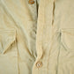 Vintage 1950s Military Khaki Button Up Shirt Men's Large from propervintagecanada