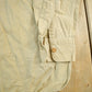 Vintage 1950s Military Khaki Button Up Shirt Men's Large from propervintagecanada