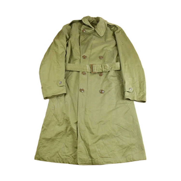 Vintage 1950s Military Overcoat from propervintagecanada