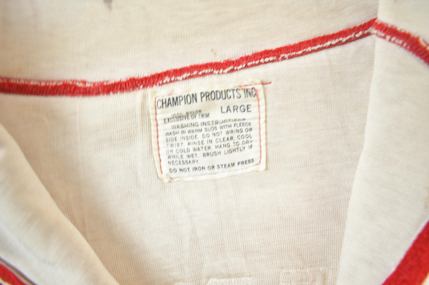 Vintage 1950s Naperville Champion Fleece Quarter Zip Hoodie from propervintagecanada