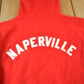 Vintage 1950s Naperville Champion Fleece Quarter Zip Hoodie from propervintagecanada