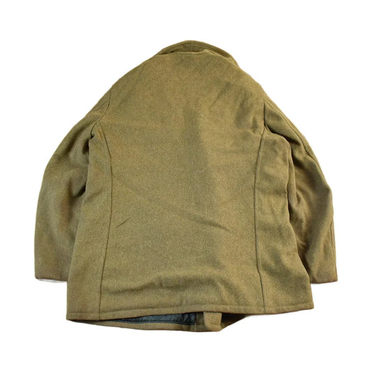 Vintage 1950s Naval Wool Coat Men's Large from propervintagecanada