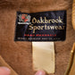 Vintage 1950s Oakbrook Sportswear Full Zip Cotton Jacket from propervintagecanada