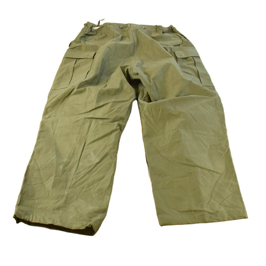 Vintage 1950s OG 107 M-1951 Army Cargo Field Trousers Olive Drab Pants Men's 38 x 30 from propervintagecanada