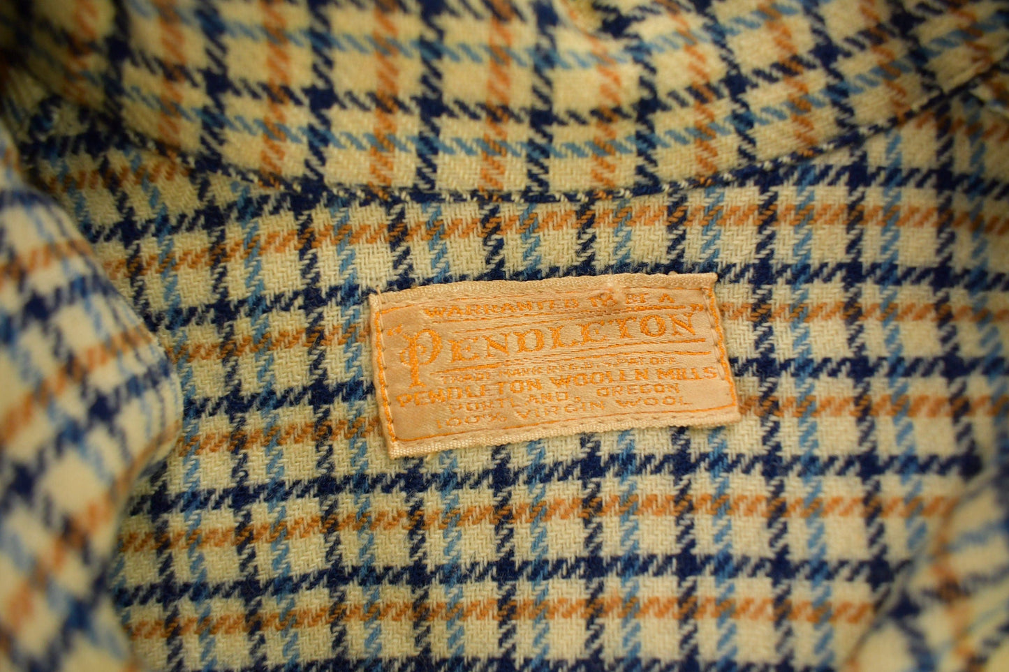 Vintage 1950s Pendleton Plaid Button Up Blazer Jacket Men's Medium from propervintagecanada