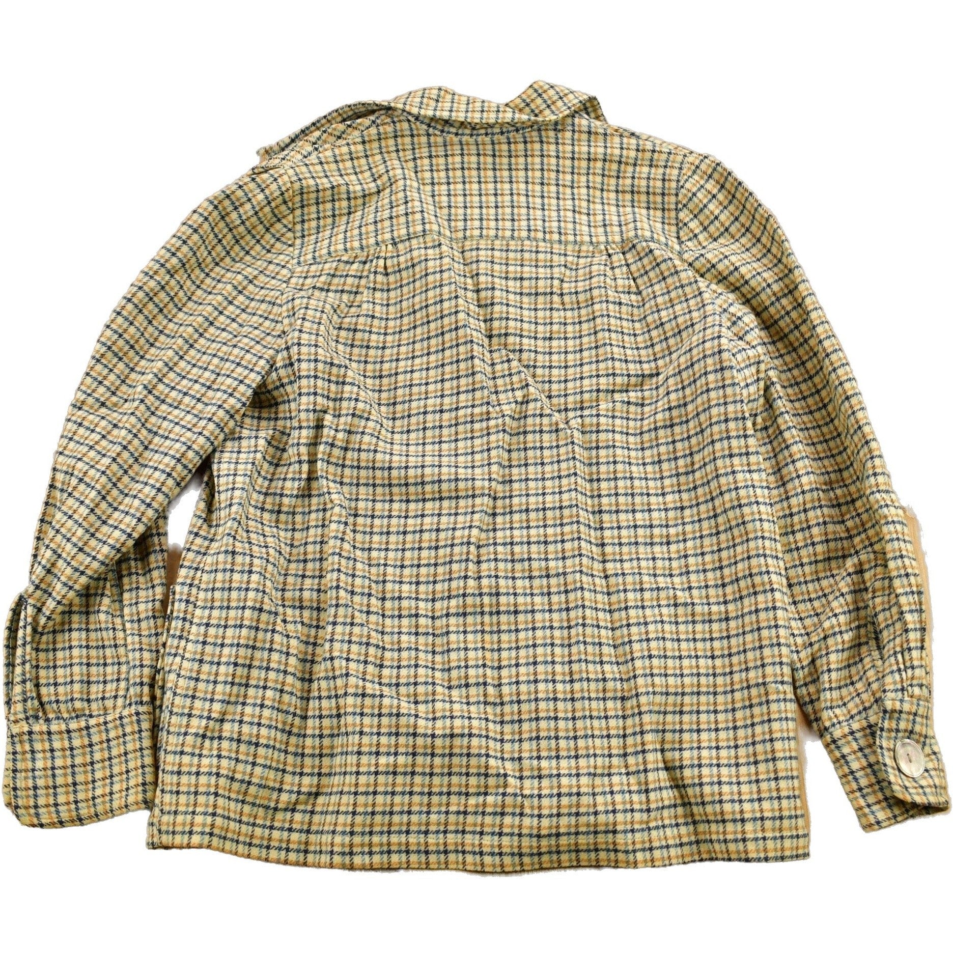 Vintage 1950s Pendleton Plaid Button Up Blazer Jacket Men's Medium from propervintagecanada