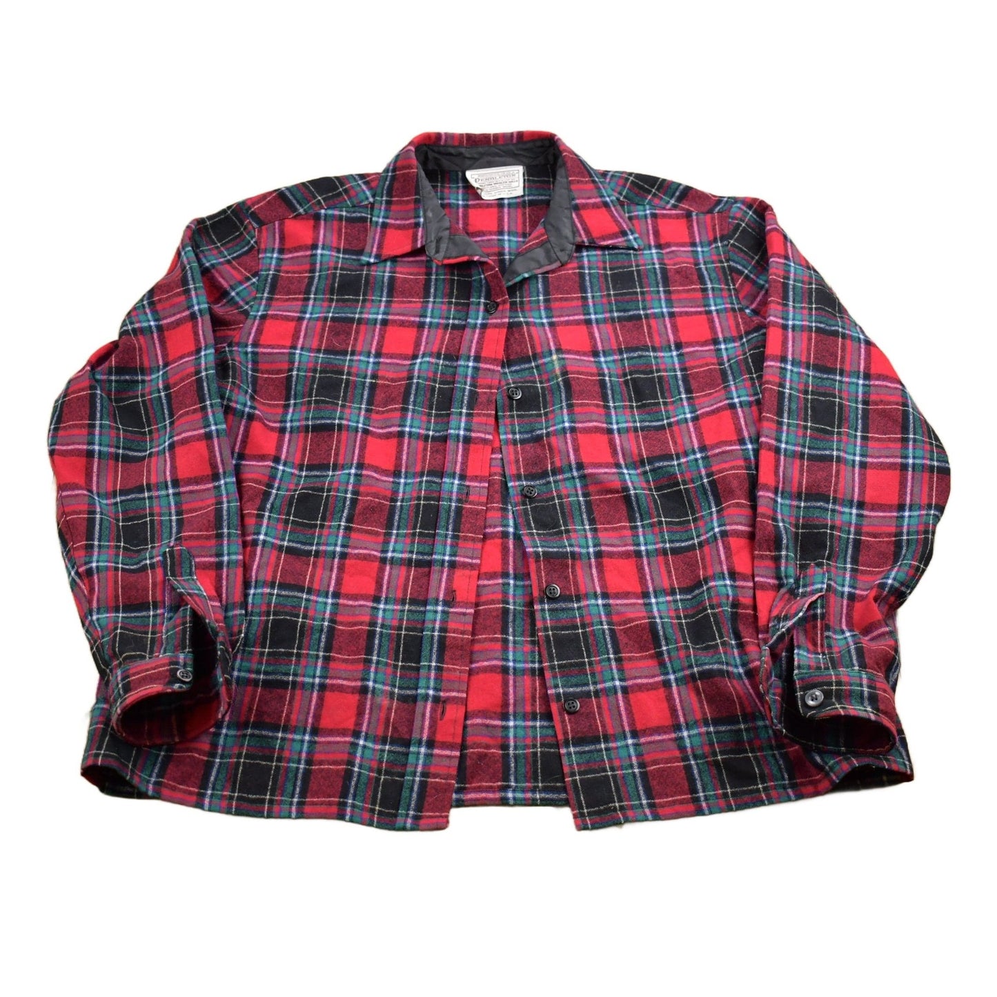 Vintage 1950s Pendleton Pure Wool Made In USA Button Up Shirt Men's Medium from propervintagecanada