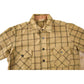Vintage 1950s Peters Whaler Plaid Wool Button Up Flannel Men's Large Workwear from propervintagecanada