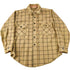 Vintage 1950s Peters Whaler Plaid Wool Button Up Flannel Men&