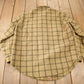 Vintage 1950s Peters Whaler Plaid Wool Button Up Flannel Men's Large Workwear from propervintagecanada