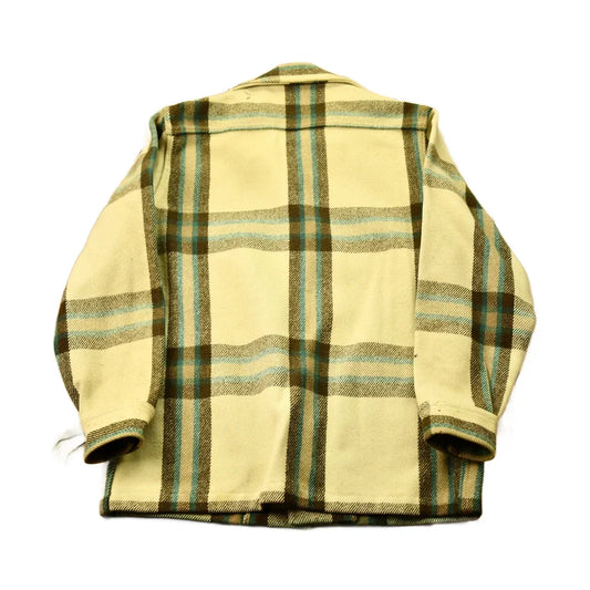 Vintage 1950s Plaid Wool Jacket Men's Small from propervintagecanada