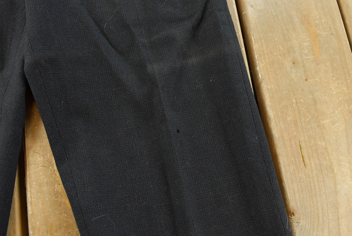 Vintage 1950s Pleated Trousers Men's 28 x 27 from propervintagecanada