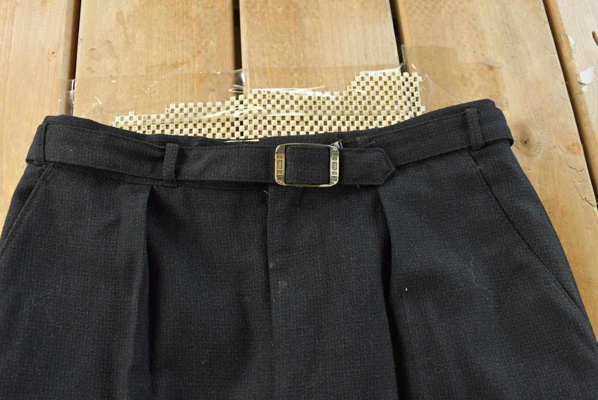 Vintage 1950s Pleated Trousers Men's 28 x 27 from propervintagecanada