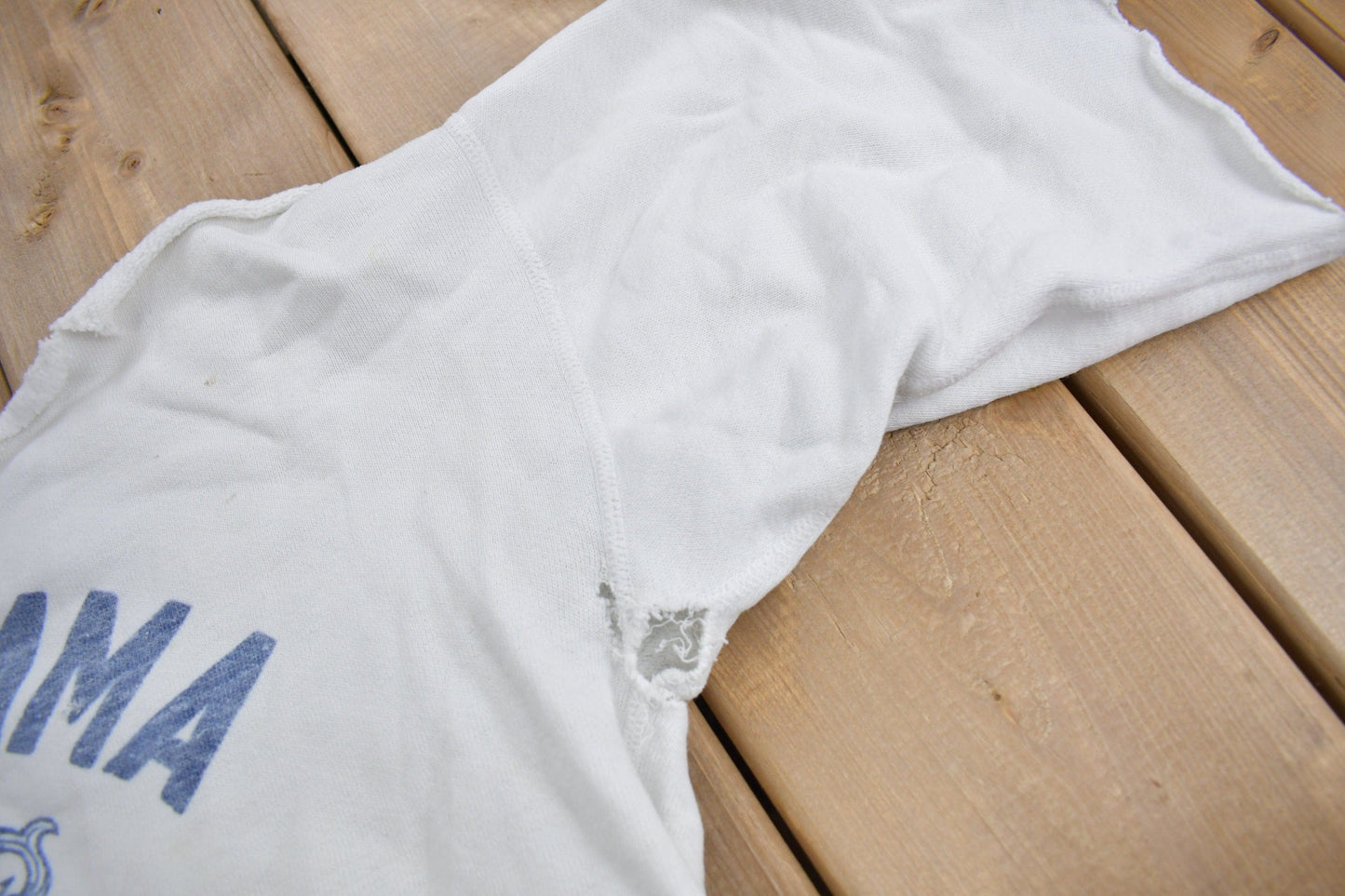 Vintage 1950s PSI Gamma Thrashed Collegiate Crewneck from propervintagecanada