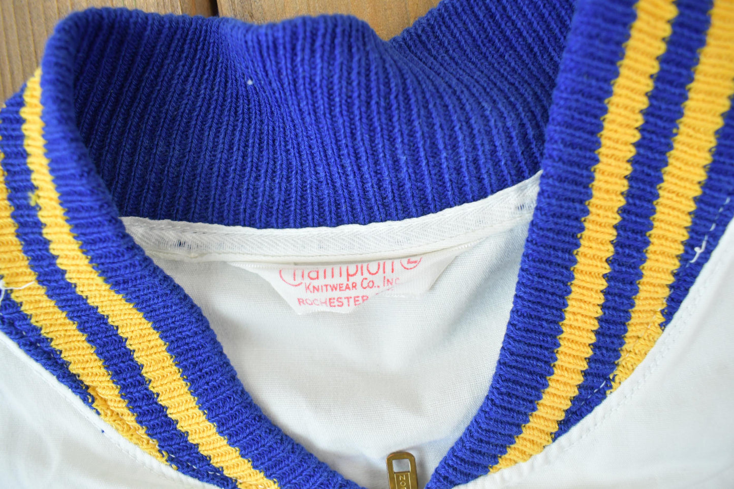 Vintage 1950s Rotary International Champion Bomber Jacket Men's Large from propervintagecanada