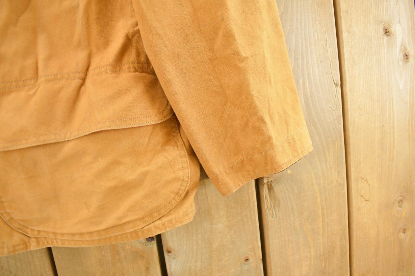 Vintage 1950s Sears Cumberland Hunting Jacket Men's Large from propervintagecanada