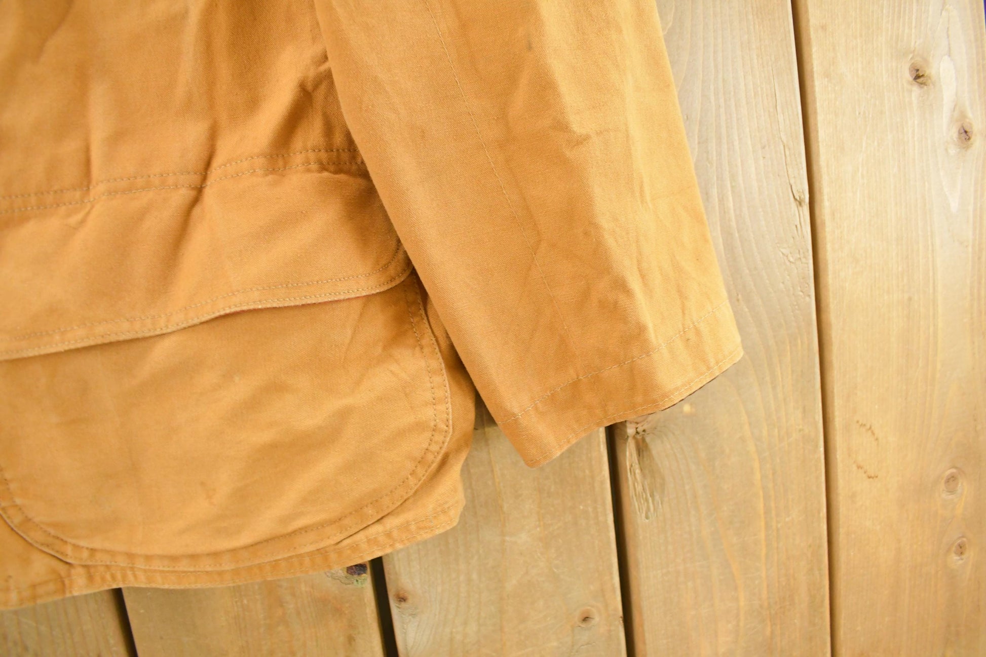 Vintage 1950s Sears Cumberland Hunting Jacket Men's Large from propervintagecanada