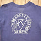 Vintage 1950s Single V Crewneck Sweatshirt Kwanette Club We Serve Racquet Club from propervintagecanada