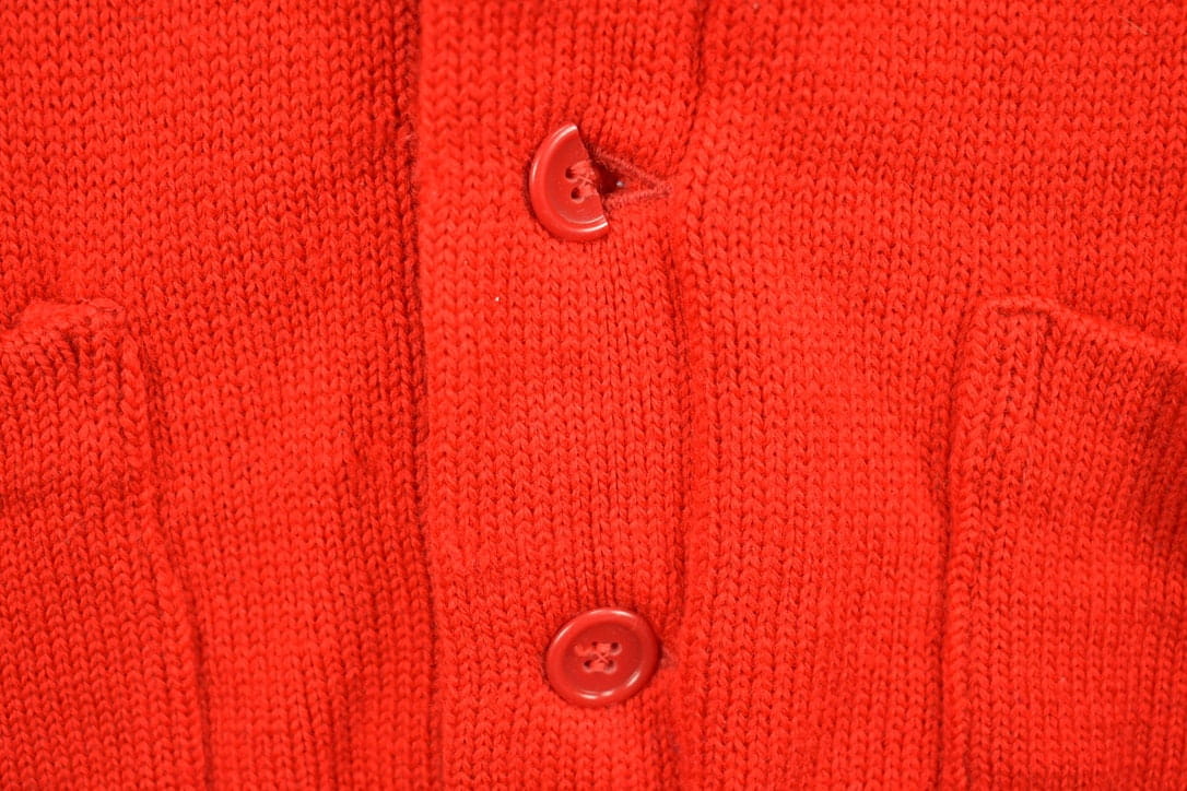Vintage 1950s St. A Basketball Letterman Knit Cardigan Sweater from propervintagecanada