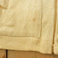 Vintage 1950s Stadium Shaker Sweater Collegiate Wool Knit Cardigan Sweater Men's S from propervintagecanada