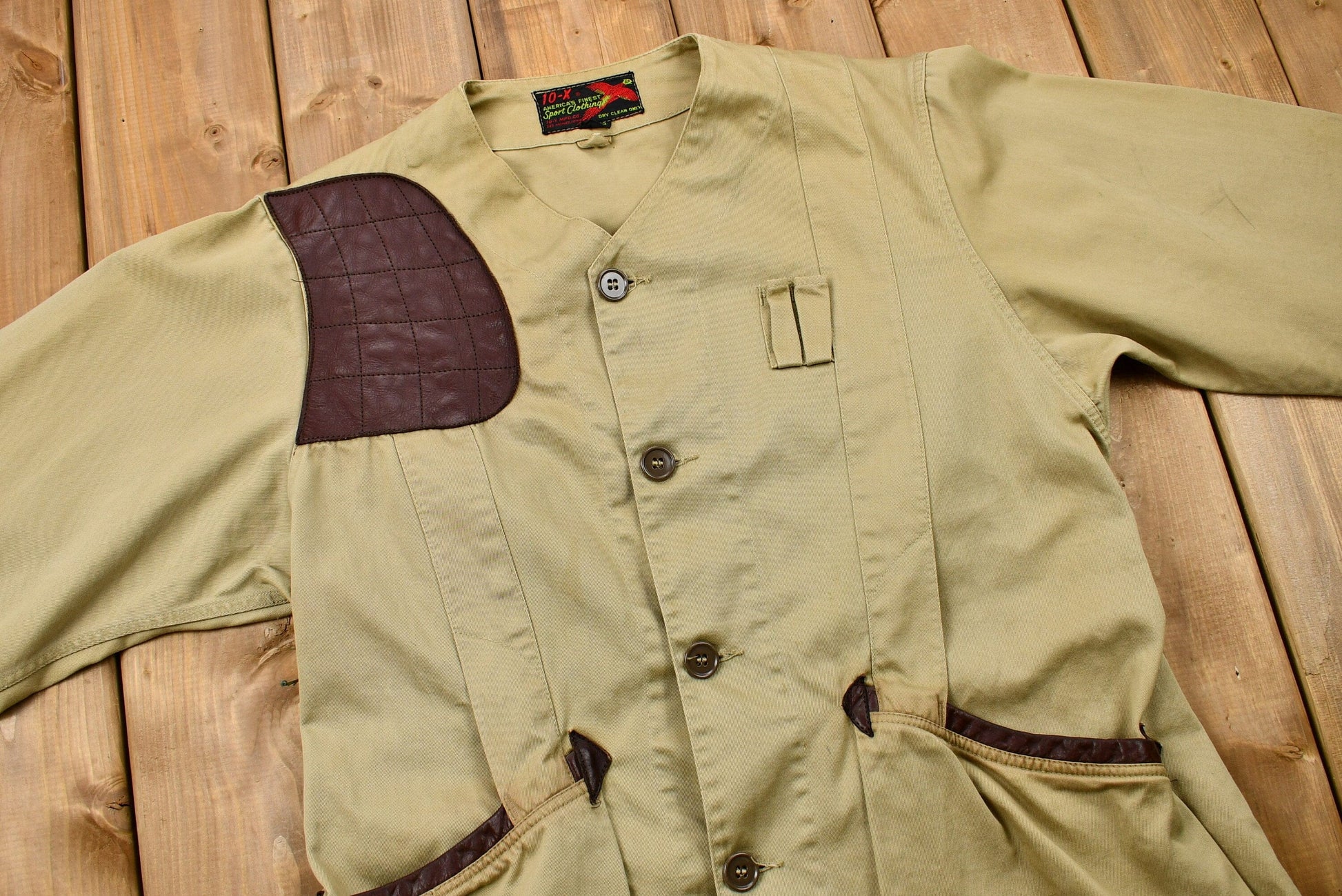 Vintage 1950s Strausstown Rod & Gun Club Hunting Jacket from propervintagecanada