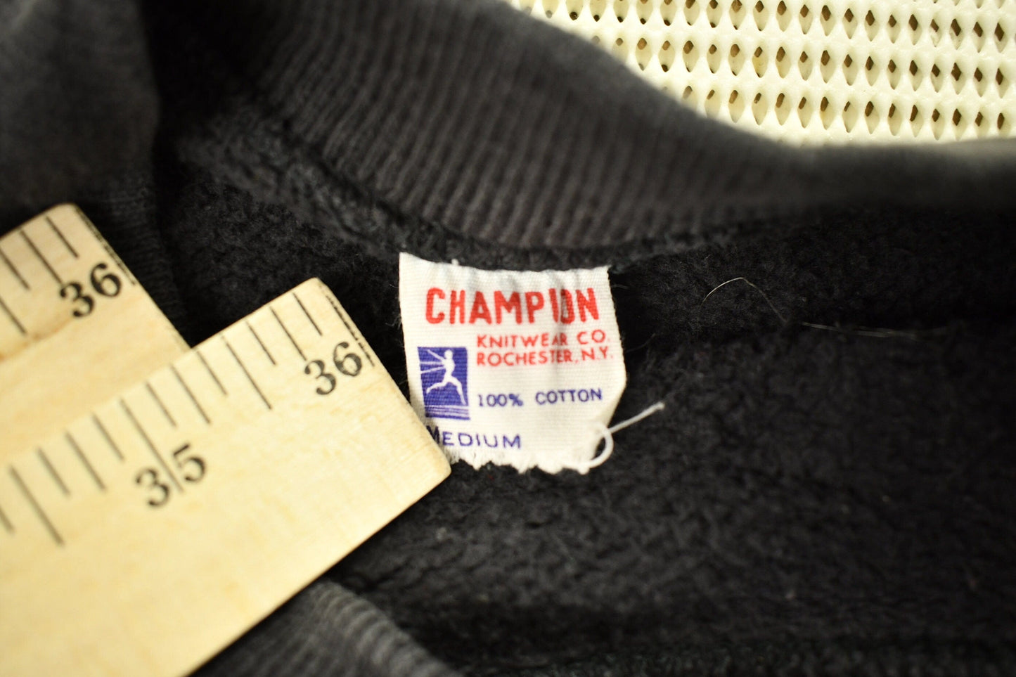 Vintage 1950s Theta Chi Sigma Champion Raglan Crewneck Sweatshirt from propervintagecanada