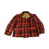 Vintage 1950s Thrashed Reversible Wool Flannel Hunting Jacket Men&