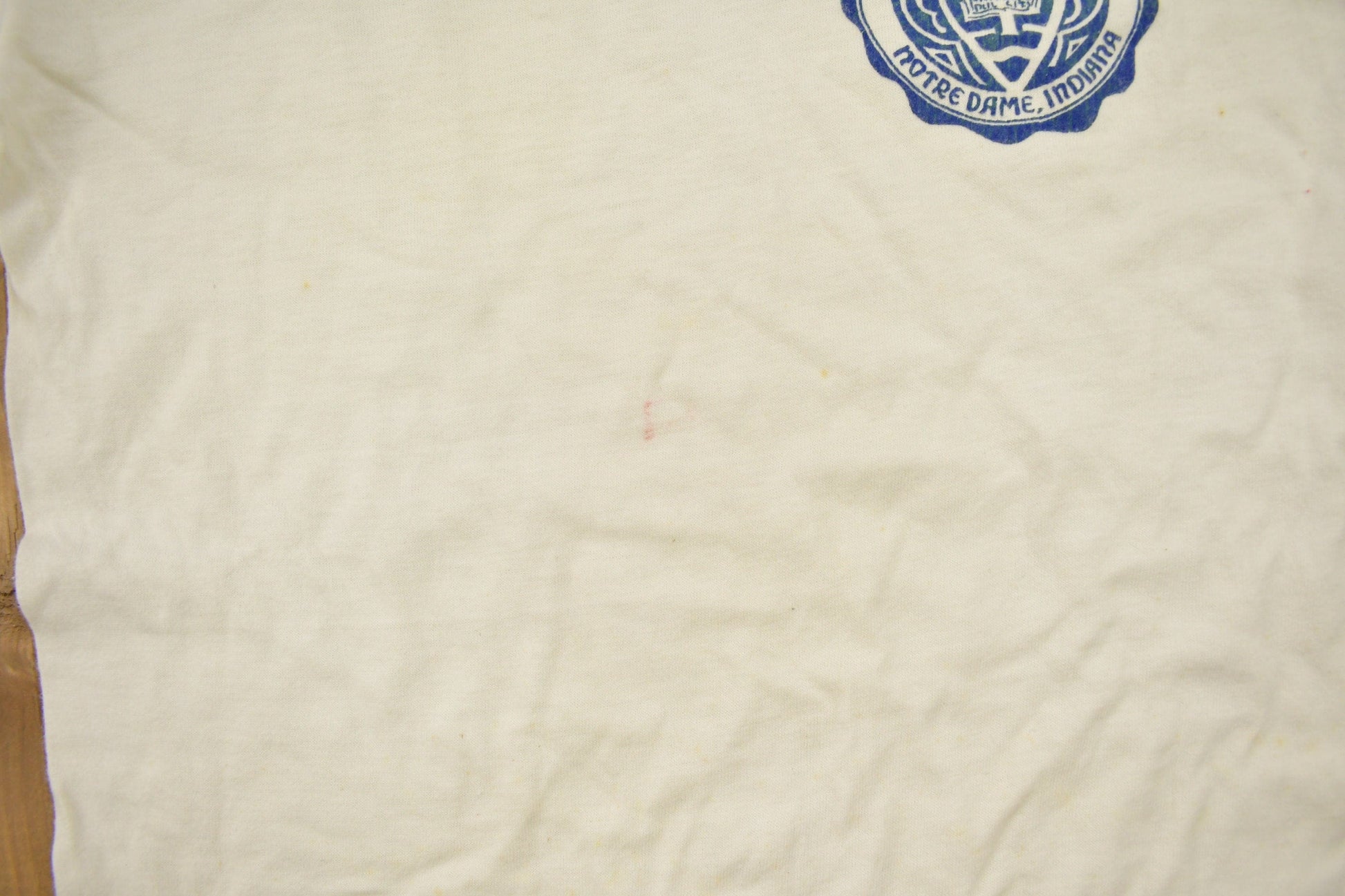 Vintage 1950s University Of Notre Dame Collegiate Champion T-Shirt from propervintagecanada