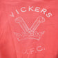 Vintage 1950s Vikers R.U.F.C. Sun Faded Distressed Crewneck Sweatshirt from propervintagecanada