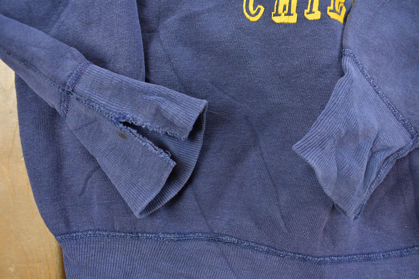 Vintage 1950s Waconia Chiefs Single V Crewneck Sweatshirt Men's S from propervintagecanada