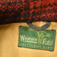 Vintage 1950s Western Field Montgomery Ward Buffalo Plaid Wool Hunting Jacket Men's Medium from propervintagecanada
