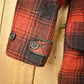 Vintage 1950s Western Field Montgomery Ward Buffalo Plaid Wool Hunting Jacket Men's Medium from propervintagecanada