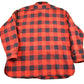 Vintage 1950s Winter King Buffalo Plaid Wool Button Up Shirt Men's Large from propervintagecanada