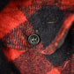 Vintage 1950s Winter King Buffalo Plaid Wool Button Up Shirt Men's Large from propervintagecanada