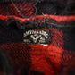 Vintage 1950s Winter King Buffalo Plaid Wool Button Up Shirt Men's Large from propervintagecanada