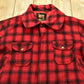 Vintage 1950s Woolrich Buffalo Plaid Wool Hunting Jacket from propervintagecanada