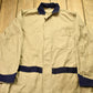 Vintage 1950s Workwear Canvas Overcoat from propervintagecanada