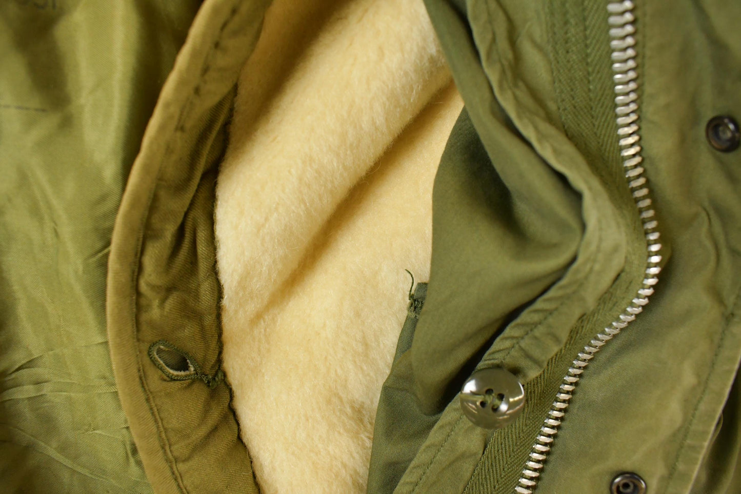 Vintage 1951 Cold Weather Combat Military Parka Jacket Men's S from propervintagecanada