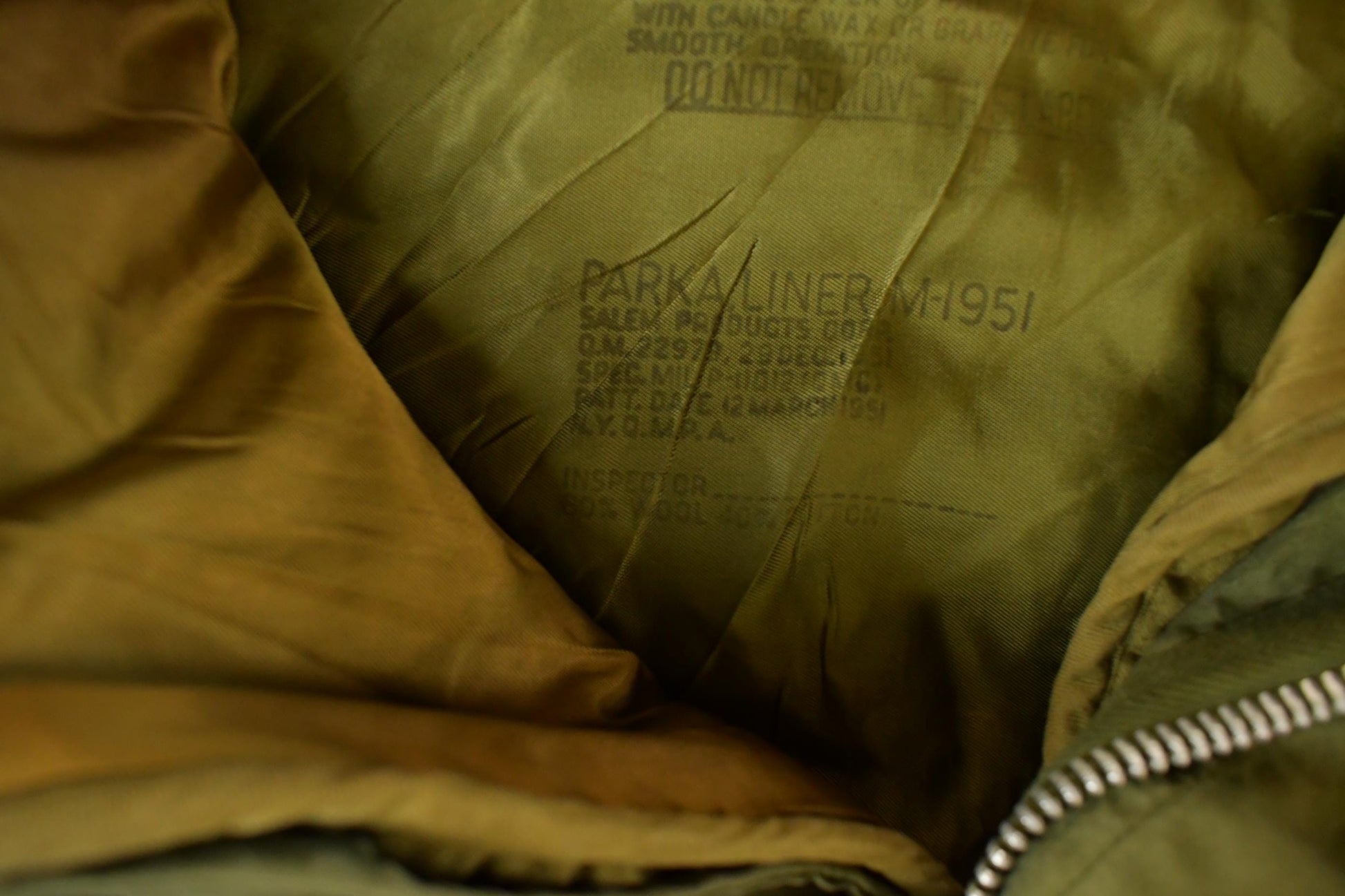Vintage 1951 Cold Weather Combat Military Parka Jacket Men's S from propervintagecanada