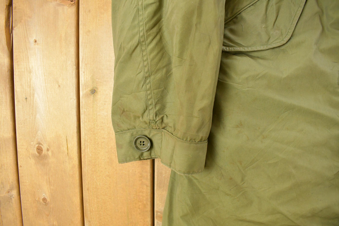 Vintage 1951 Cold Weather Combat Military Parka Jacket Men's S from propervintagecanada