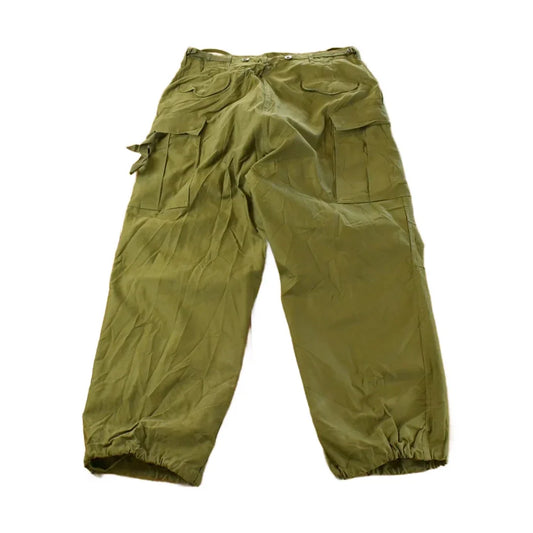 Vintage 1951 M-1951 Army Field Trousers, Olive Drab Cargo Pants (35x28) Streetwear from propervintagecanada