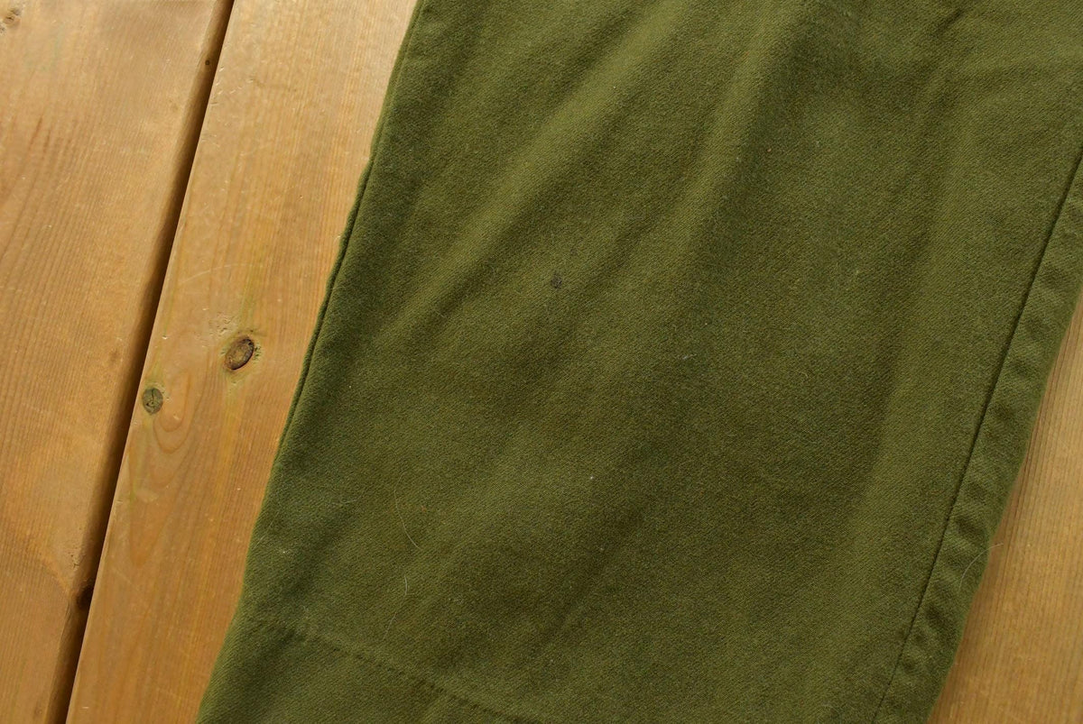 Vintage 1951 M-1951 Army Field Trousers Olive Drab Cargo Pants Men's 36 x 30 from propervintagecanada