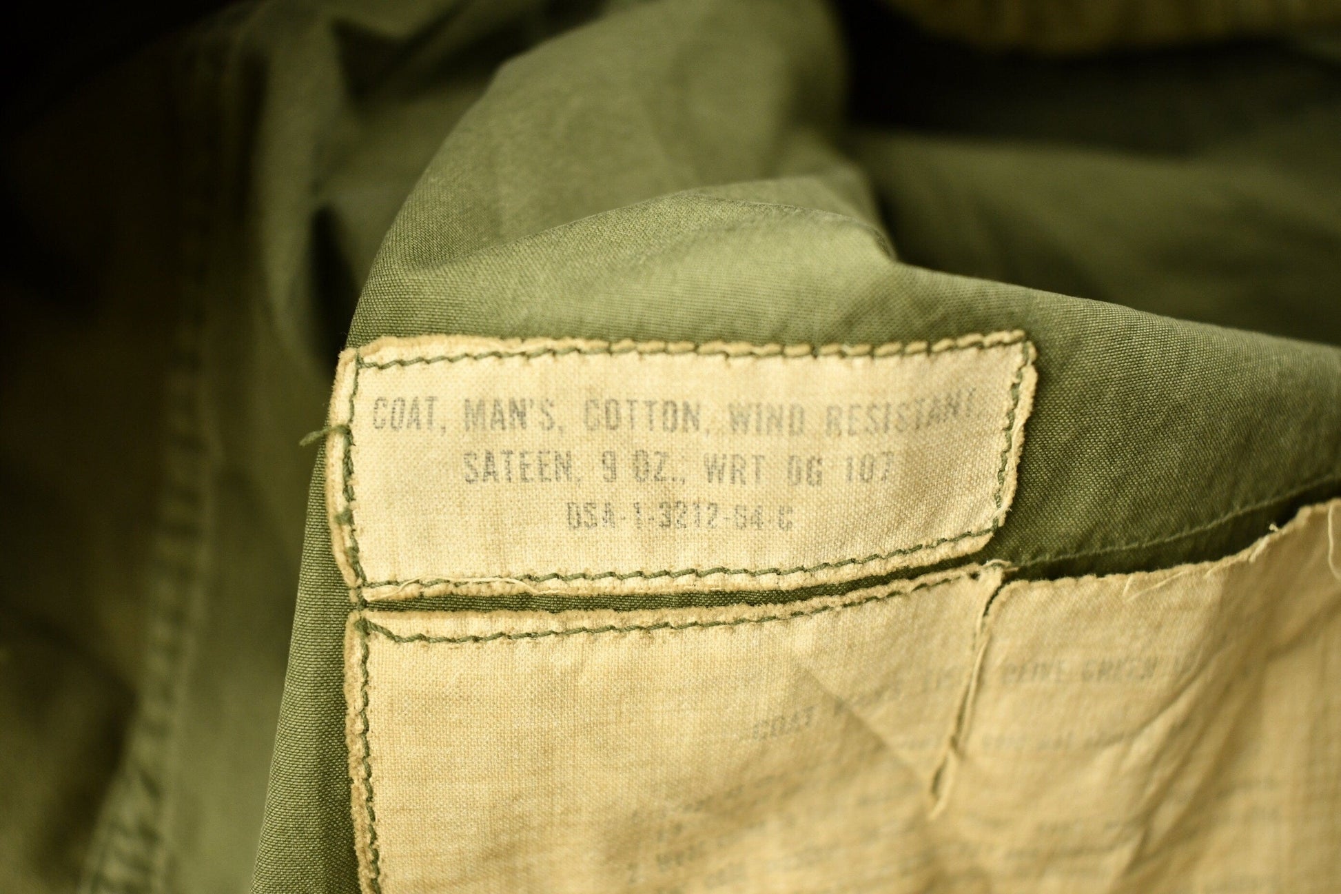 Vintage 1953 Authentic Military Field Jacket Men's Medium from propervintagecanada