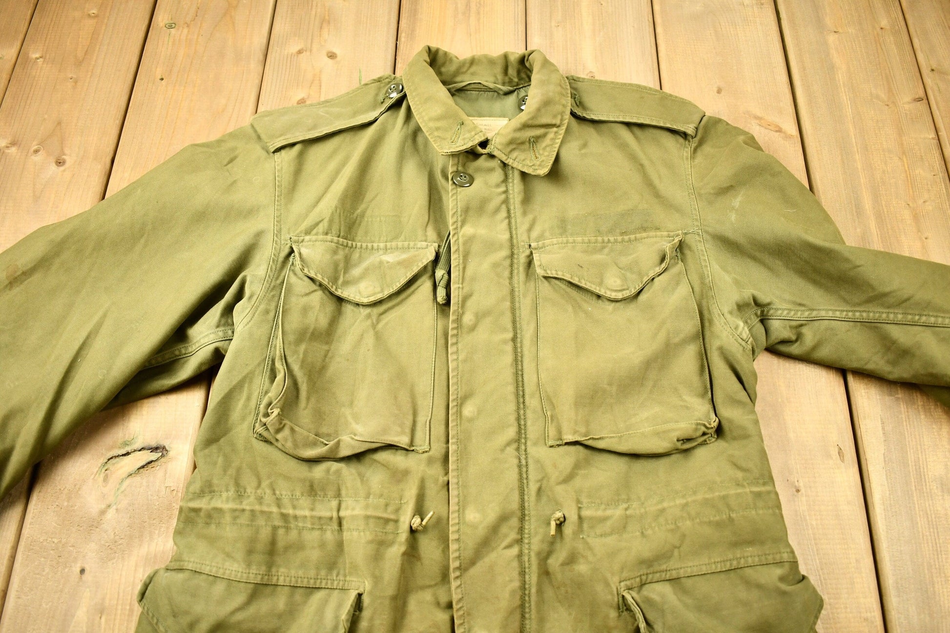 Vintage 1953 Authentic Military Field Jacket Men's Medium from propervintagecanada