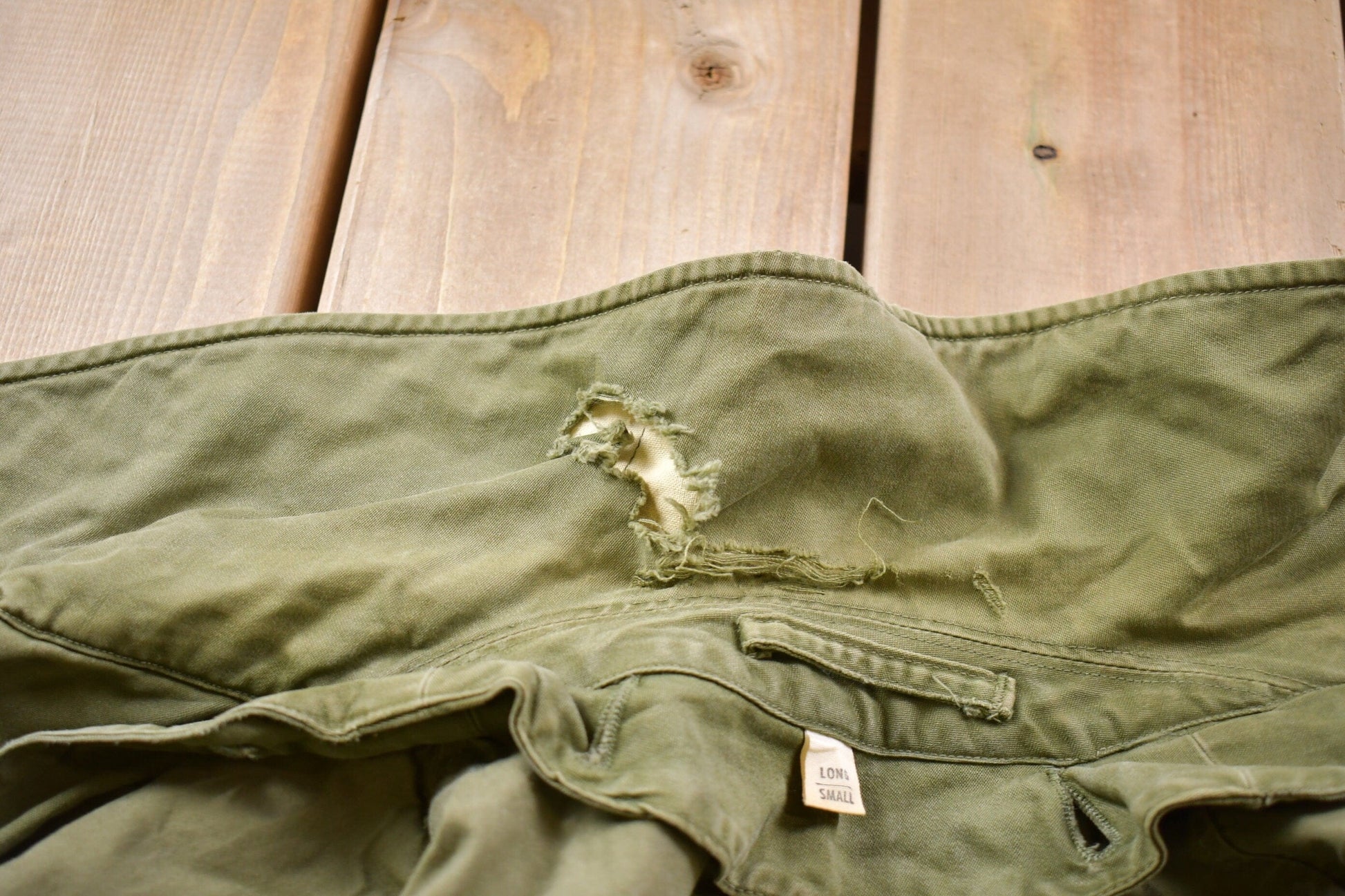 Vintage 1953 OG 107 Military Overcoat from propervintagecanada
