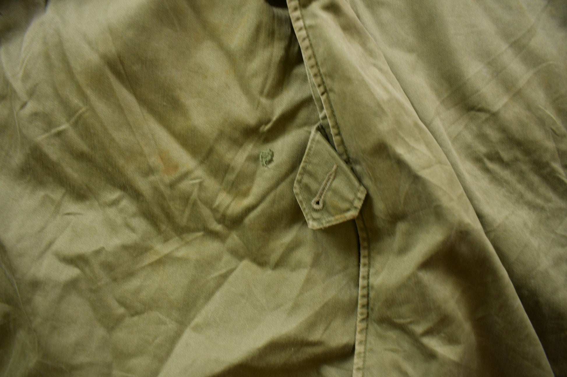 Vintage 1953 OG 107 Military Overcoat from propervintagecanada